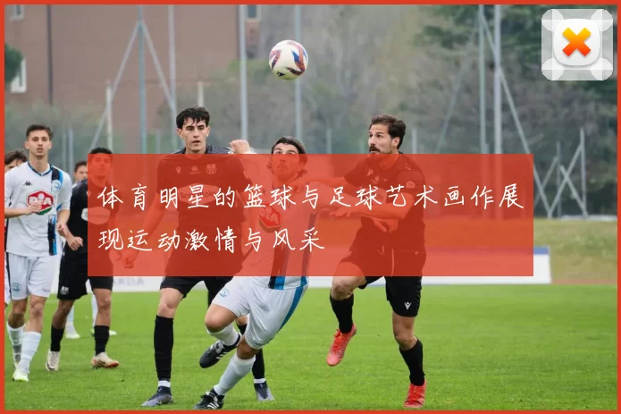 体育明星的篮球与足球艺术画作展现运动激情与风采